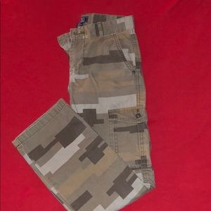 Boys Camo Cargo Pants